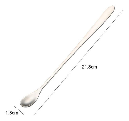 2 Cuchara Agitadora De Acero Inoxidable, Cuchara De Té De