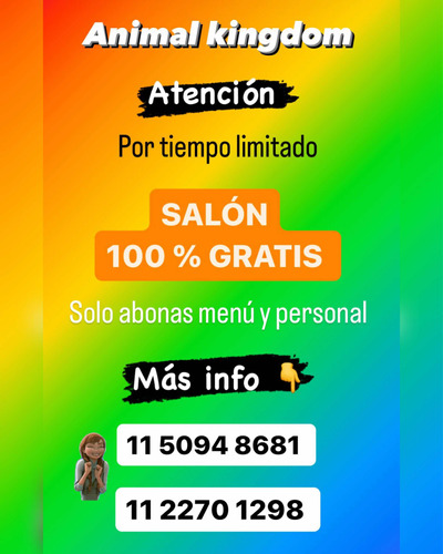 Salón Gratis En Lanús  Solo Abonas Personal Y Menú