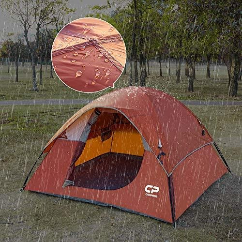 Campros Tent-3-person-camping-carpas, Carpa Para Mochileros