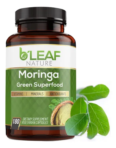 Suplemento B'leaf Nature Pure Organic Moringa Oleifera 1000