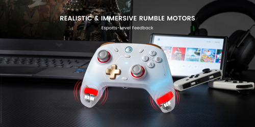 Joystick Gamesir Cyclone 2 Blanco, Pc, Nswitch, Android, Ios