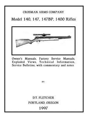 Libro Crosman Arms Company Model 140, 147, 147bp, 1400 Ri...
