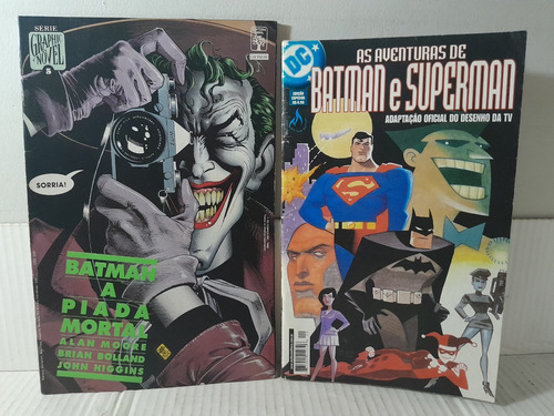 Hq Graphic Novel Batman Coringa A Piada Mortal + Brinde Rjhm (Usado)