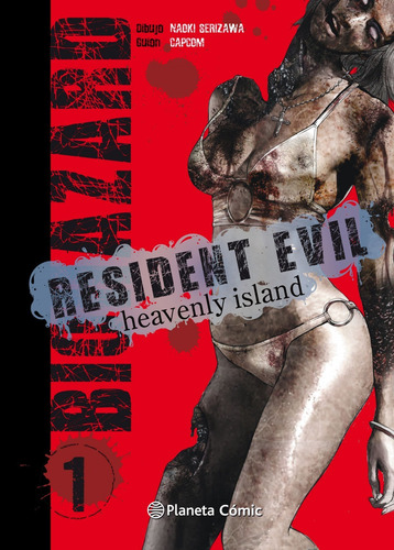 Libro Resident Evil Heavenly Island 1