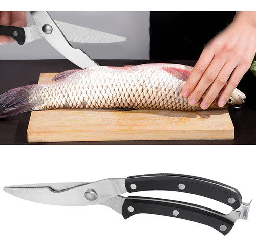 Tijeras De Cocina De Acero Inoxidable Multifunción