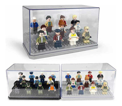 Mini Vitrina De Colección Compatible Con Figuras Lego