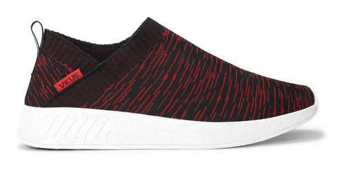 Zapatilla Vicus Loose Flyknit Rojo Negro