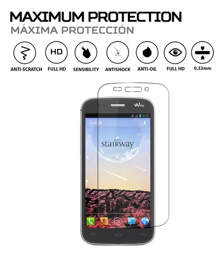 Protector De Pantalla Antishock Para Wiko Stairway