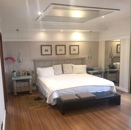 Apartamento Para Aluguel, 4 Quartos, 4 Suítes, 5 Vagas, Bastos - Santo André/sp - 8362