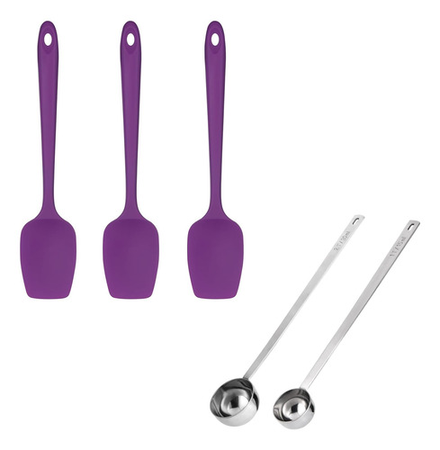 Juego De 3 Espátulas De Cuchara De Silicona Resistentes Al C