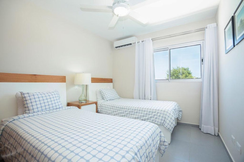Alquiler De Apartamento Amueblado - Frente Al Hoyo 12 De Campo De Golf - Ideal Para Vivir O Invertir En Bávaro