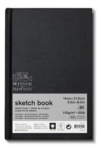 Winsor & Newton Classic Cuaderno De Bocetos De Encuadernació
