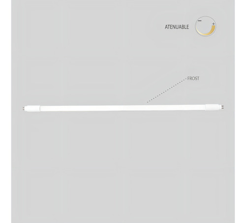 Tecnolite T5d60-led/10w/40 Lampara Tubo Led 4000k 10w 127v