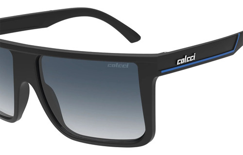 Óculos De Sol Masculino Colcci Garnet 2 C0220afz86 -refinado Cor Preto Cor da armação Preto Cor da haste Preto Cor da lente Azul