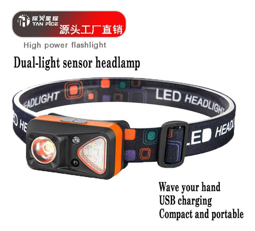 Linterna Frontalpesca Nocturna Con Luz Fuerte For Exteriores