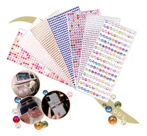 Comprar 6 Planchas Strass Gemas Autoadhesiva Cara Cuerpo Multiuso