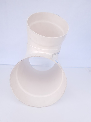 Yee Pvc Reducido Tipo Sanitario 200 X 110mm Pvc (8'' X 4'')