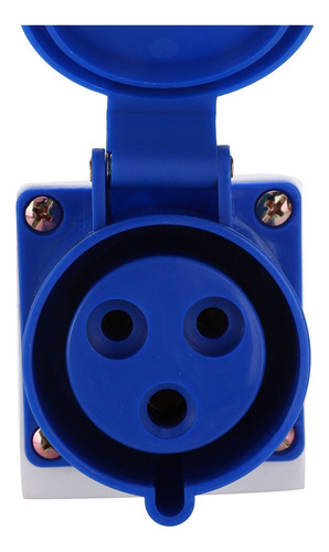 Toma De Corriente Industrial 3pin 1fase A Prueba De Explosio