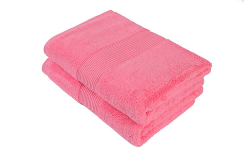 Babiclean Juego 2 Toalla Mano Color Rosa Para Cuarto Baño X