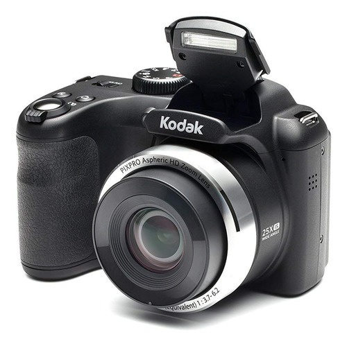 Cámara Digital Kodak Pixpro Az252 Astro Zoom (negro) Paqu...