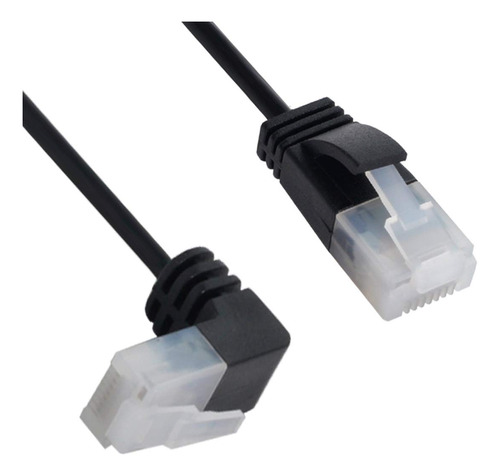 Xiwai Cable Ethernet Cat6 Ultradelgado Rj45 En Ngulo A Recto