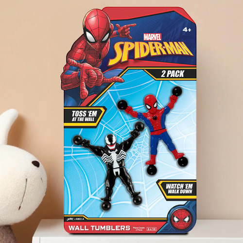 Figuras Marvel Adheribles - Spiderman Y Venom