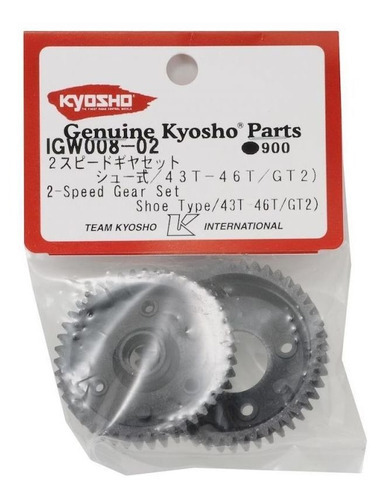 Kyosho Igw008-02 Engrenagens Do Cambio De 2 Velocidades Gt2