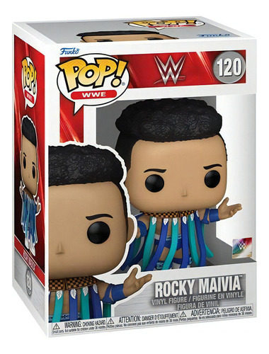 Funko - Pop! Wwe - Rocky Maivia #120