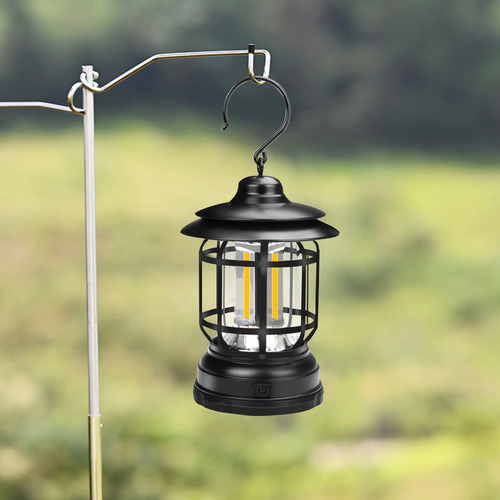 Lámpara Camping Retro Portátil Led Emergencia