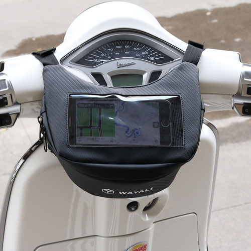 C Bolsa De Almacenamiento Delantera Para Scooter Italika