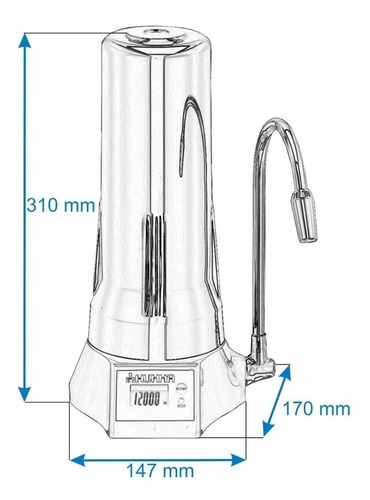 Imagen 7 de 8 de Filtro De Repuesto Original Para Purificador De Agua Humma Aprobado Anmat Distribuidor Oficial Humma