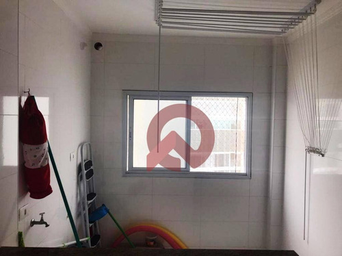 Imagem 27 de 27 de Apartamento Com 3 Dormitórios À Venda, 124 M² Por R$ 750.000 - Caiçara - Praia Grande/sp - Ap3514