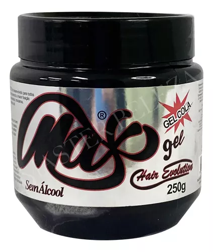 Gel Cola Fixador Para O Cabelo Max Black Biotchelly 250g