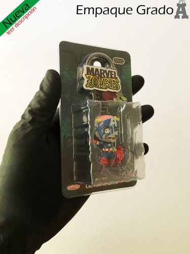 Hot Toys Cosbaby Keychain Zombie Captain America (original) (Usado)