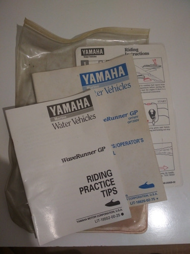 Manuales Moto De Agua Yamaha Waverunner Gp760 Gp800 Gp1200 