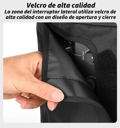 Funda Protectora Antipolvo De Malla Para Bocina Bose S1 Pro / S1 Pro+ | Malla Acústica (sin Afectar Sonido) | Impermeable | Antipolvo | Con Asa | Acceso Lateral