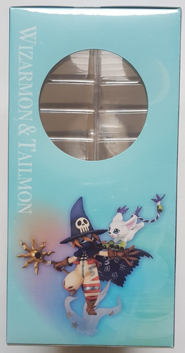 Set De Figuras G.e.m. De Digimon Wizarmon Y Tailmon Nuevas!!