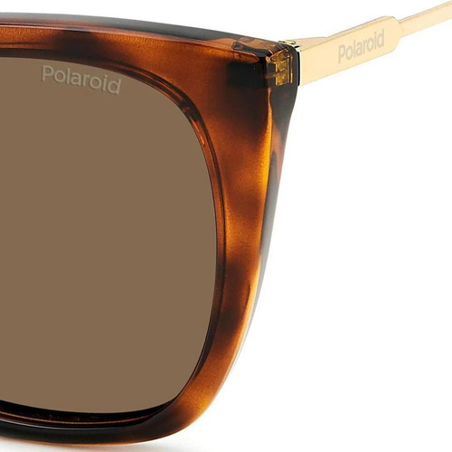 Gafas de sol Polaroid Havana de 52 mm para mujer