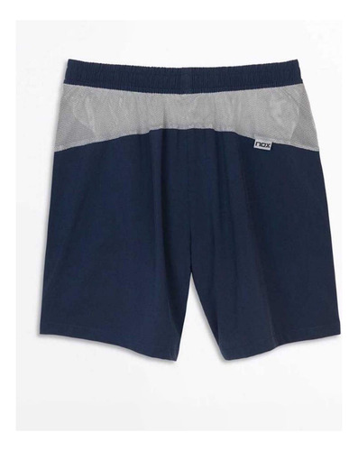 Short Nox Team Blanco/azul Oscuro Para Hombre
