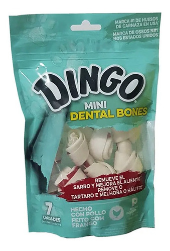 Dingo Dental Mini Bones 7 Unidades (70g)
