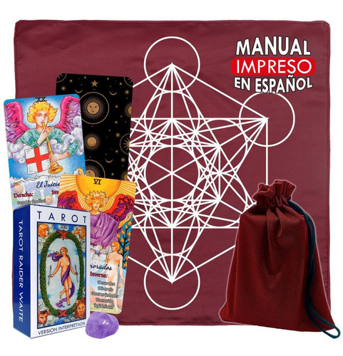 Tarot Rider Waite Principiantes Interpretado Cubo Metatron