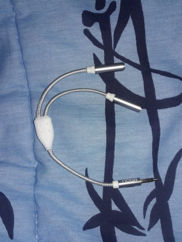 Adaptador De Audio Para Dos Auriculares
