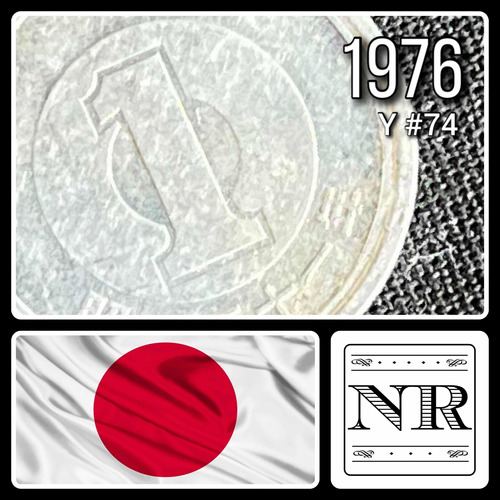 Japón - 1 Yen - Año 1976 (51) - Y #74 - Showa