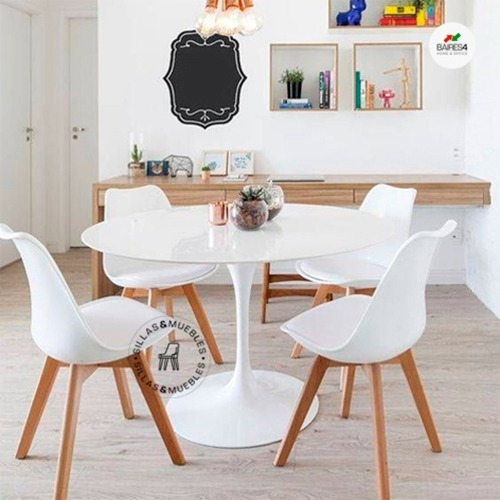 Imagen 2 de 9 de Pack X 4 Silla Tulip Eames | Contado