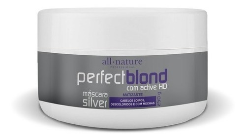 Máscara Silver Blond Matizadora 250g All Nature