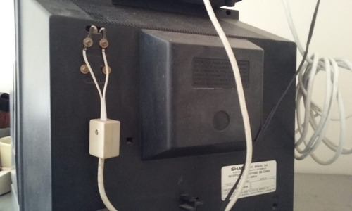 Tv Sharp 16 Pol. Vintage Tudo Funcionando 100%