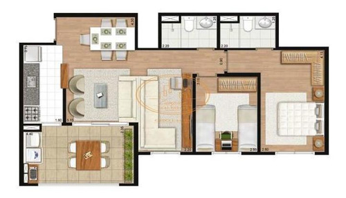 Apartamento Com 3 Dormitório(s) Localizado(a) No Bairro Santana Em São Paulo / São Paulo - 7166:912840