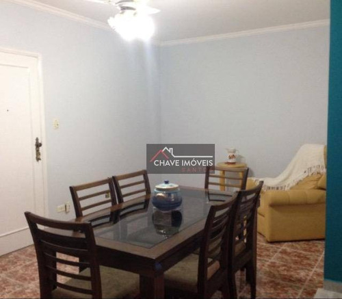 Apartamento Com 2 Dormitórios À Venda, 123 M² Por R$ 562.000,00 - Aparecida - Santos/sp - Ap0821