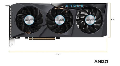 Tarjeta Gráfica Gigabyte Radeon Rx 6600 Eagle 8g 8gb Gddr6