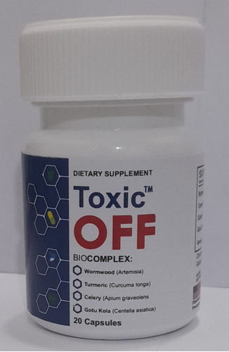 2 Unidades De Toxic Off Bio Complex - Unidad a $525